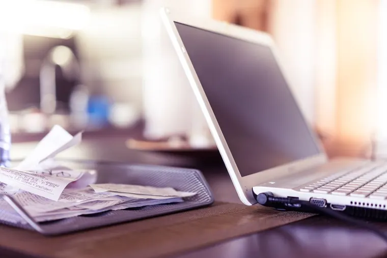 laptop showing IRS payment page